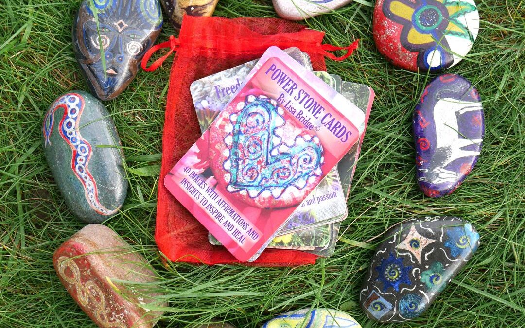 PAINT YOUR OWN POWER STONE Creative Retreat Day with Lisa Bridge